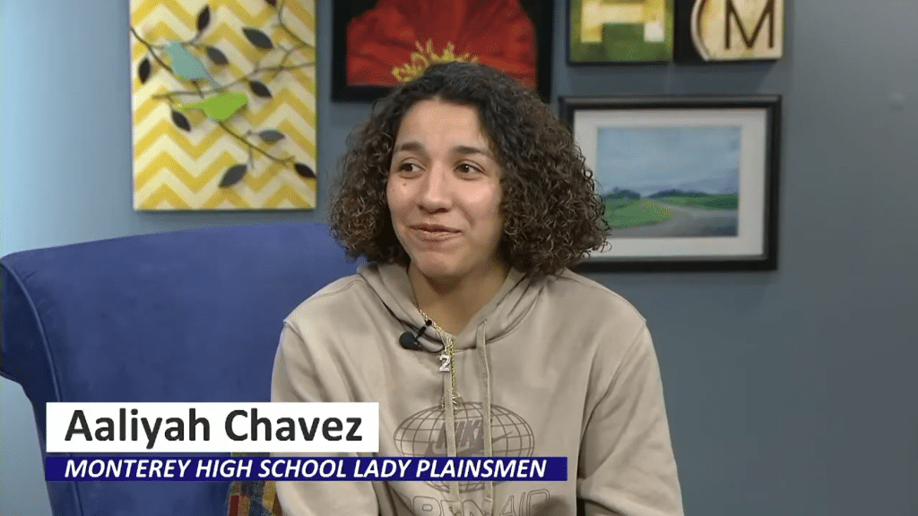 Monterey Lady Plainsmen Senior Aaliyah Chavez