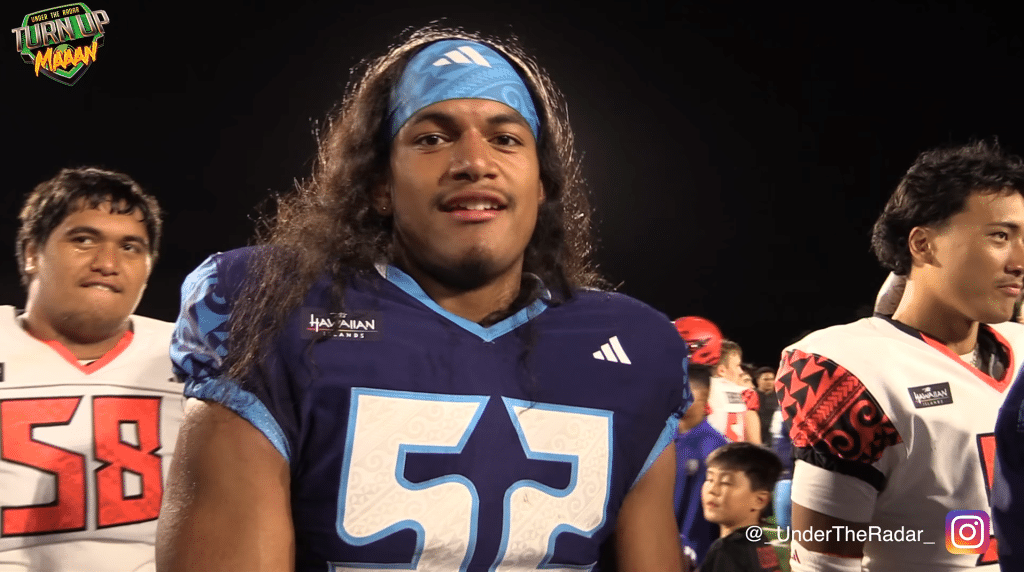 Nusi Taumoepeau at Polynesian Bowl 2025 - HQZ Nusi Taumoepeau at Polynesian Bowl 2025