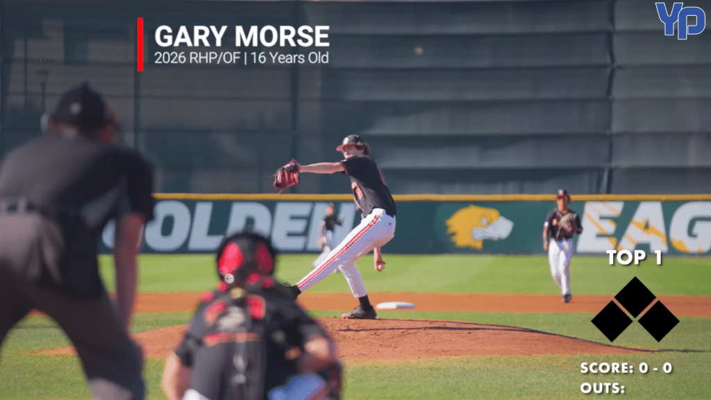 Orange Lutheran Lancers RHP Gary Morse - HQZ Orange Lutheran Lancers RHP Gary Morse