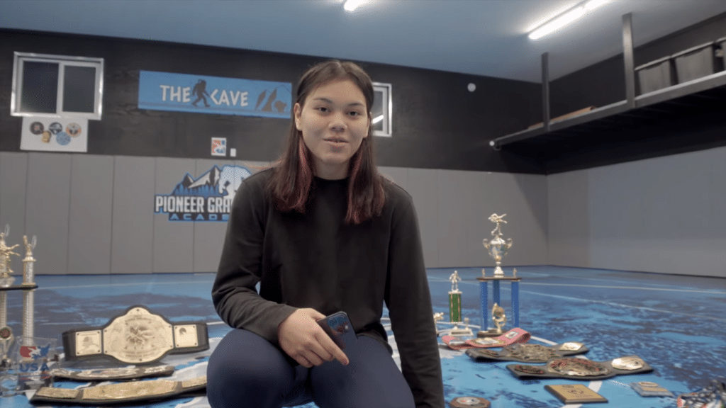 PGA wrestler Amelia Fawcett