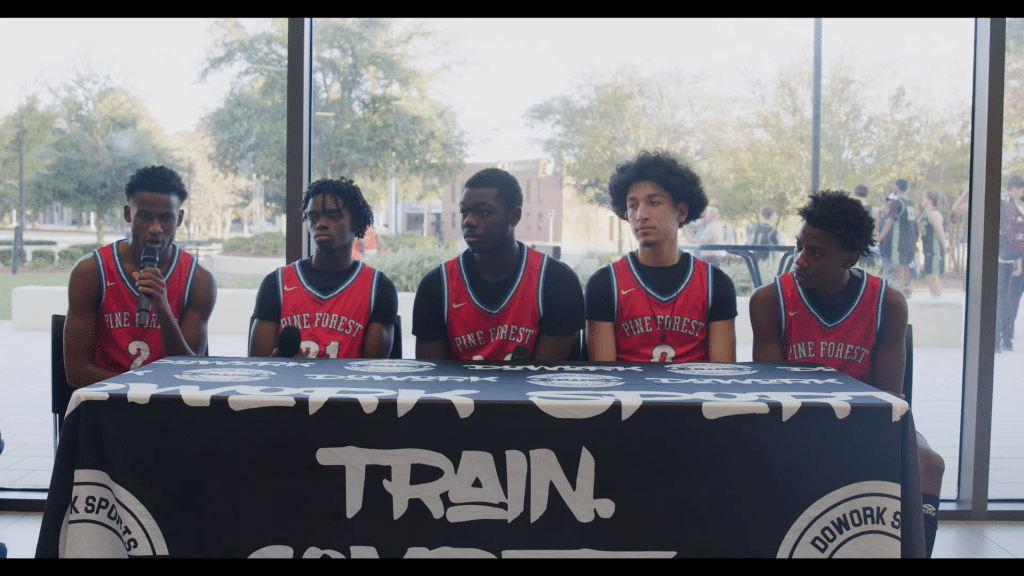 Pine Forest Eagles boys basketball