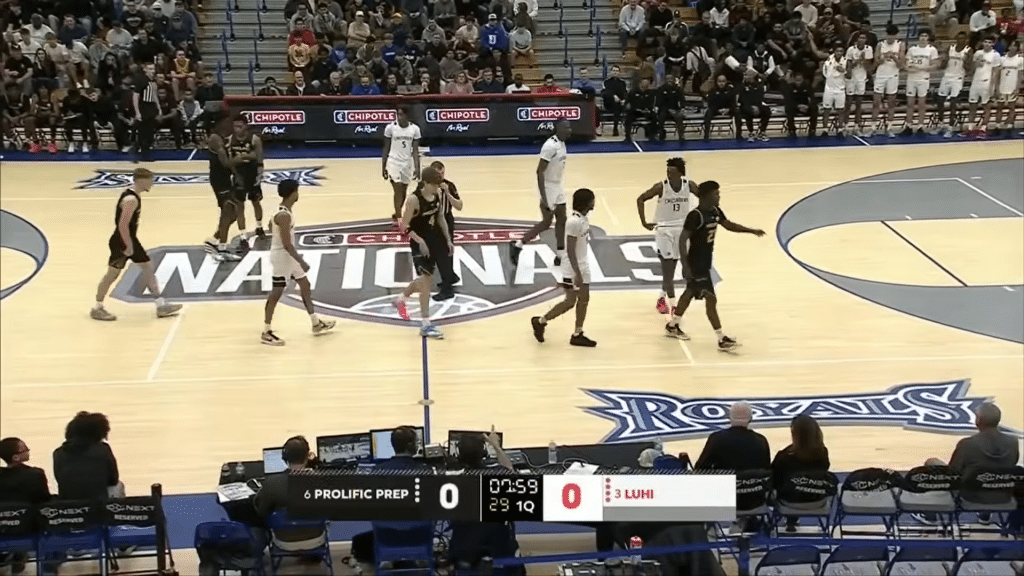 Prolific Prep vs Long Island Lutheran at Chipotle Quaterfinals