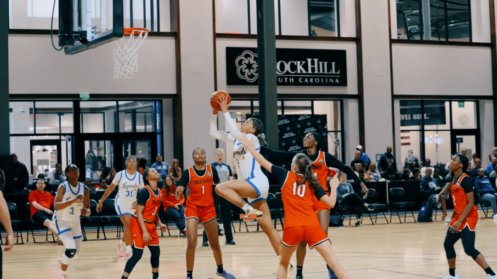 Saniyah Hall at NCAA Basketball Academy