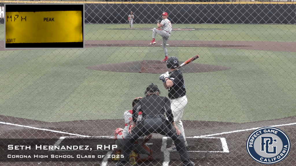 Seth Hernandez RHP Corona High School Class of 2025 Full Outing - HQZ Seth Hernandez RHP Corona High School Class of 2025 Full Outing