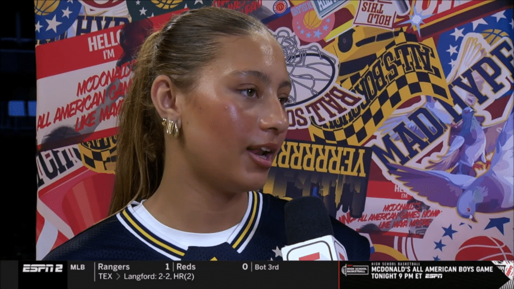 Sienna Betts McDonalds All-American interview - HQZ Sienna Betts McDonalds All-American interview
