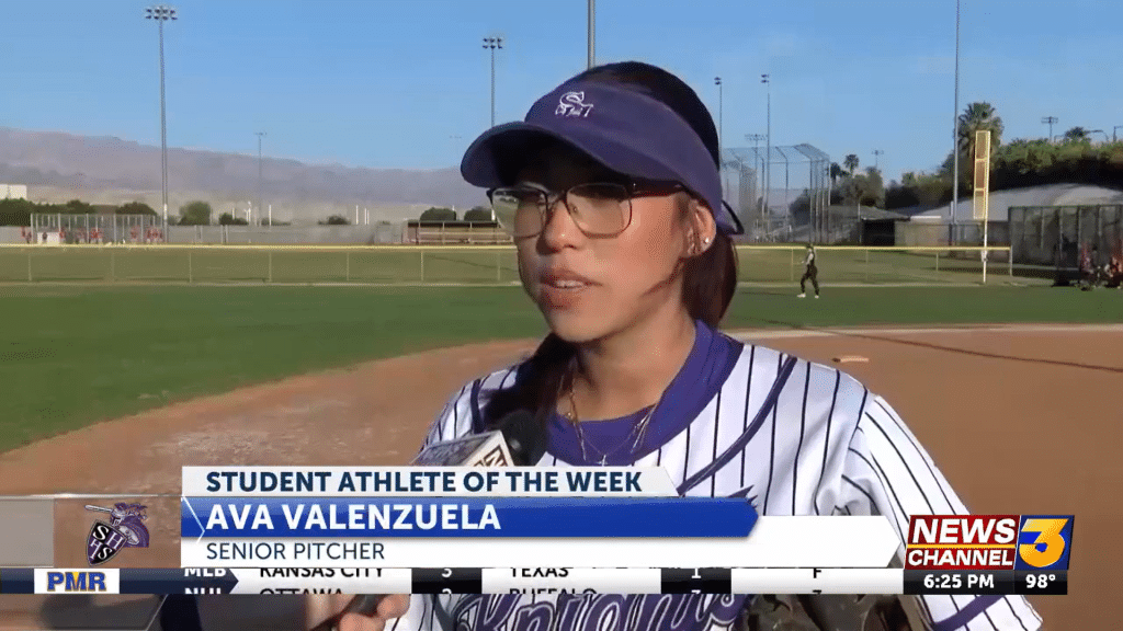 Student Athlete of the Week Ava Valenzuela