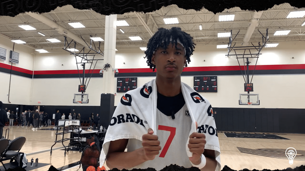 Tajh Ariza Interview at Nike Hoop Summit