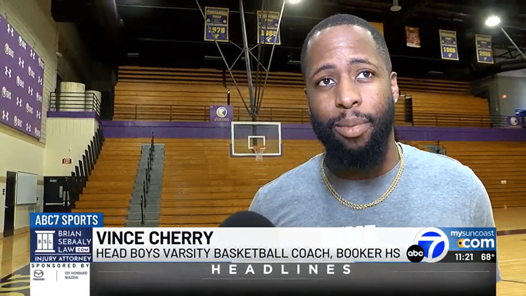 Vince Cherry Named New Head Boys Varsity Basketball Coach of Booker High School Tornadoes